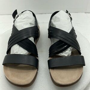 Easy Spirit Marlis Casual Comfort Sandals, Black Women Size 7.5   Item#101